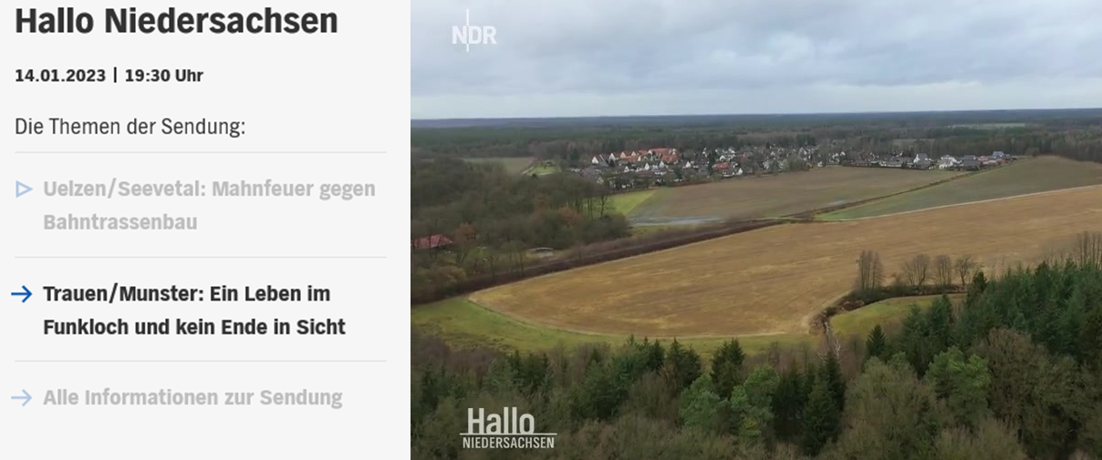 2023 01 14 Funkloch Trauen NDR 01